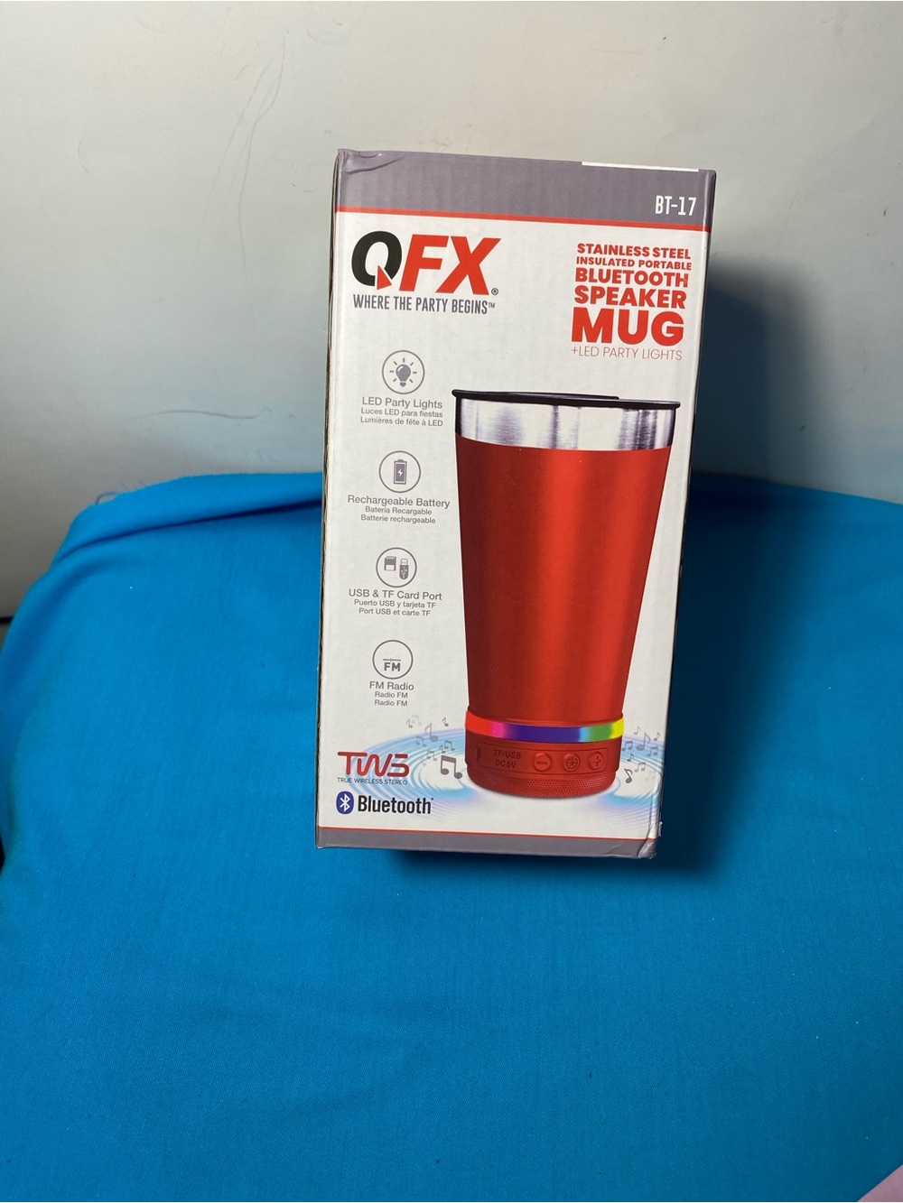 Bluetooth Speaker Mug - Red